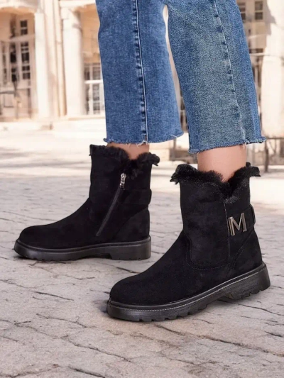 Royalfashion Дамски зимни ботуши Fiofi