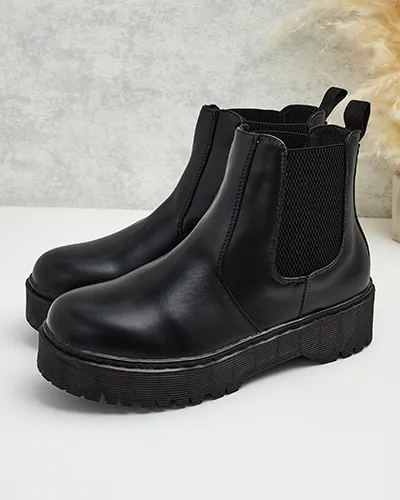 Royalfashion Дамски ботуши Movitas от еко кожа