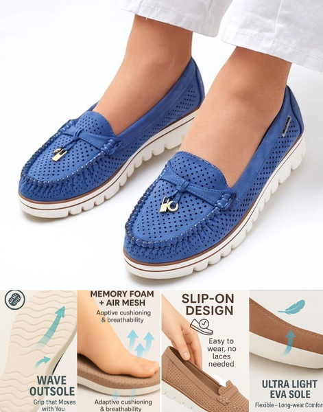 Royalfashion Изрязани дамски лофери Elissas