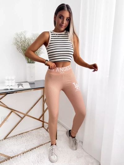 Дамски рипсен дамски клин с надписи - Облекло