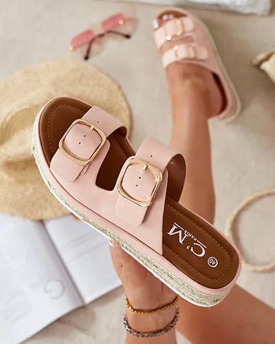 Royalfashion Дамски джапанки с катарами Ossfo