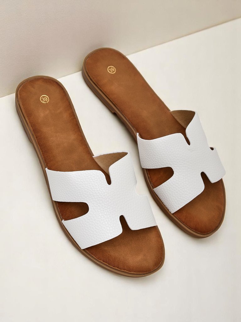 Royalfashion дамски чехли с равна подметка - Ежедневен стил