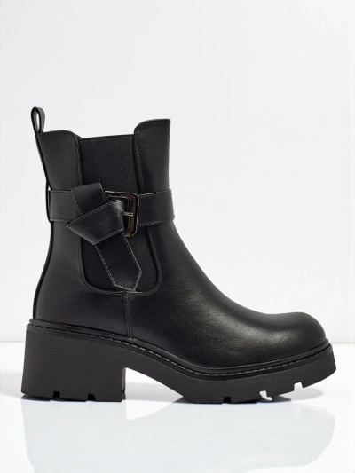 Еко кожени дамски боти Velri