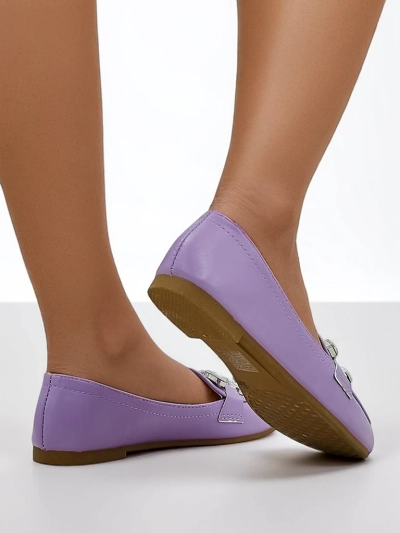 Royalfashion Дамски мокасини с кристали Lecilla