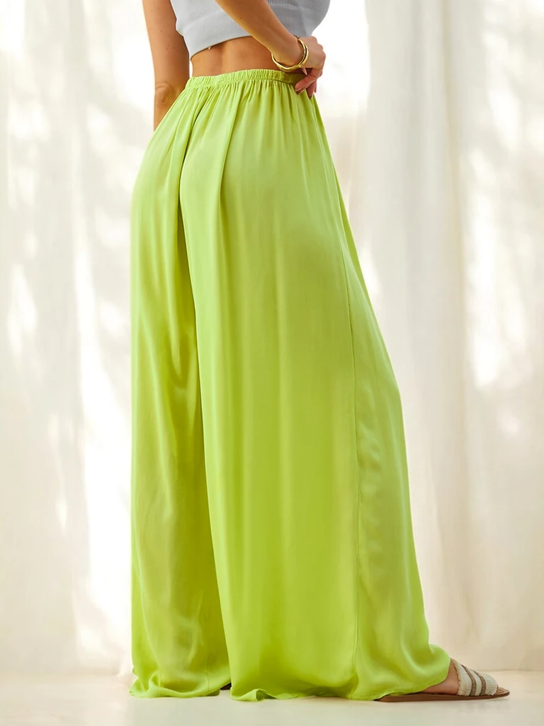 Royalfashion Вискозни прави дамски панталони