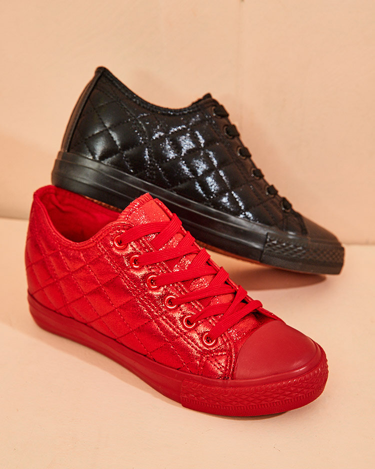 Royalfashion Дамски ватирани маратонки със скрита котва Avvas