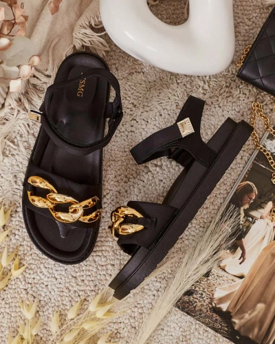 Royalfashion Дамски сандали с верижка Orette