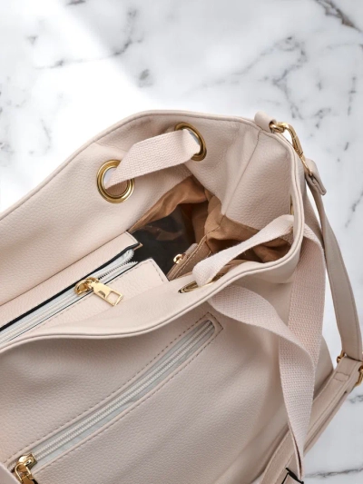 Royalfashion Голяма дамска чанта за пазаруване, изработена от еко-кожа