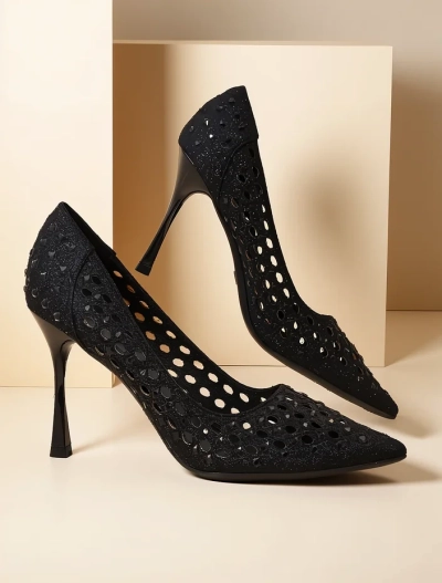 Royalfashion Женски обувки с отворена форма Ecatte