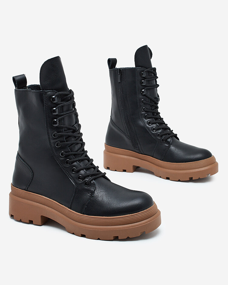 Royalfashion Дамски ботуши от еко кожа Vederme