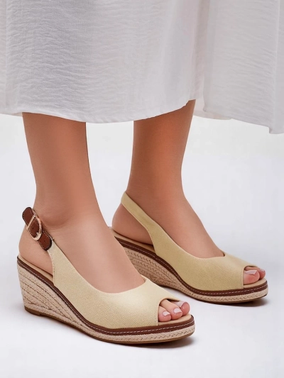 Royalfashion Женски сандали на платформа с отворен нос Tafenis