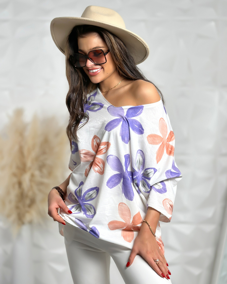 Royalfashion Дамска блуза с принт