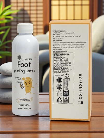 Дамски спрей за пилинг на крака Luxelux 200ml