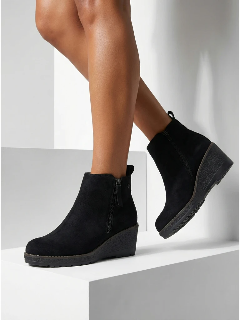 Дамски боти на платформа Zarrico