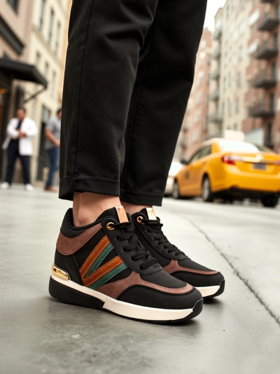 Royalfashion Дамски спортни обувки с скрита платформа Venixxe