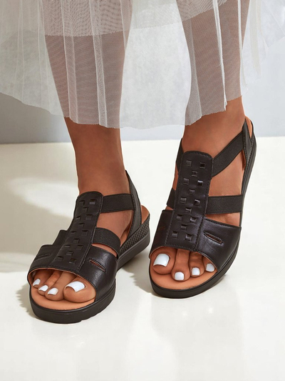 Royalfashion дамски сандали на ниска платформа Sora