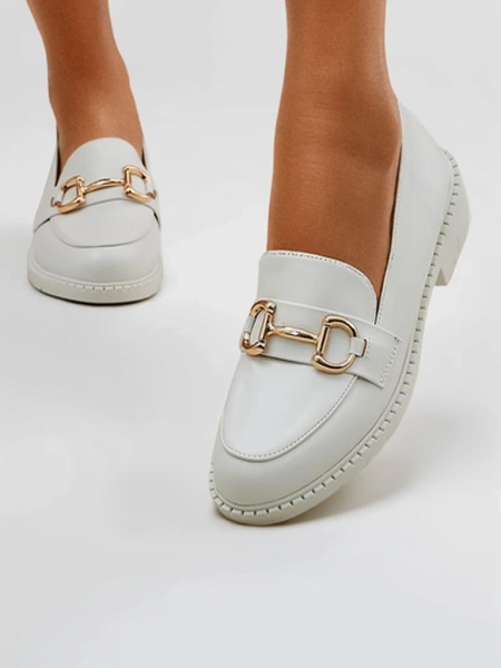 Royalfashion дамски мокасини, изработени от матова еко-кожа Bayla