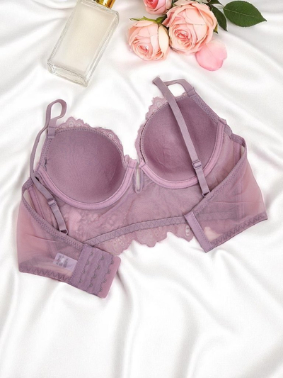 Royalfashion Дамски подплатен сутиен-корсет от дантела Grace Corset