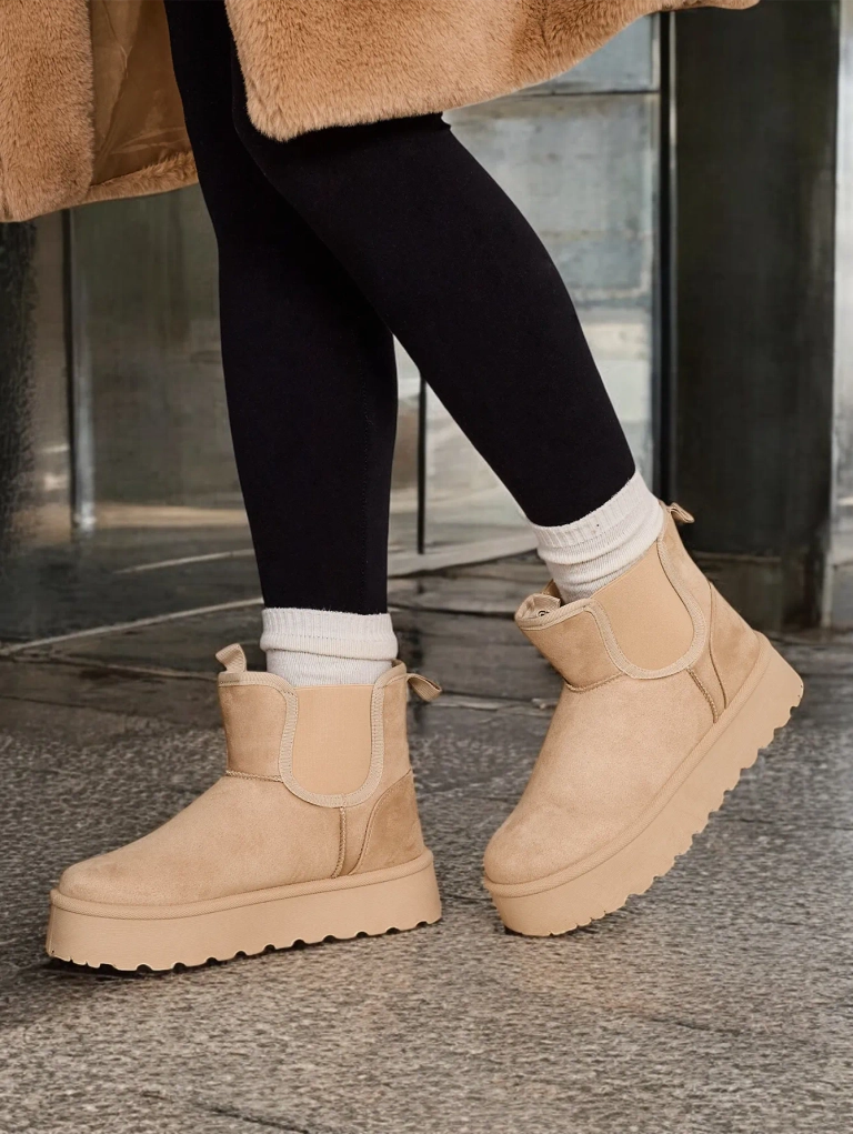 Royalfashion Къси снежни ботуши за жени Vierris