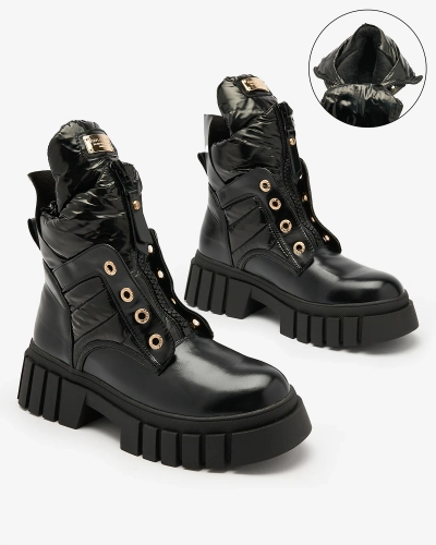 Royalfashion Дамски ботуши в черно Selilka