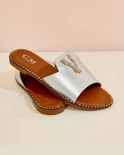 Royalfashion Дамски джапанки от еко кожа Cemenna