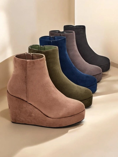 Дамски боти с ток от Royalfashion Sieffa