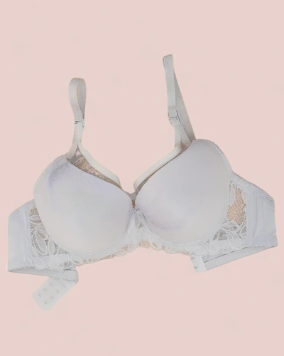 Royalfashion дамски сутиен с подплънки и мрежа