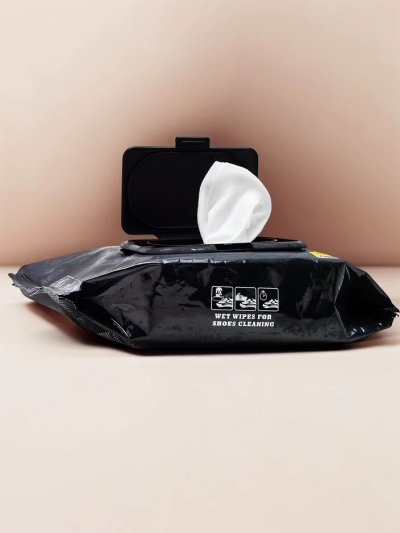 Овлажняващи мокри кърпички за обувки 80 бр.
