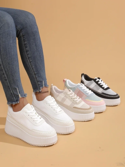 Royalfashion дамски платформи обувки Siserra