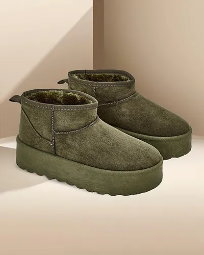 Royalfashion Къси снежни ботуши за жени Havale