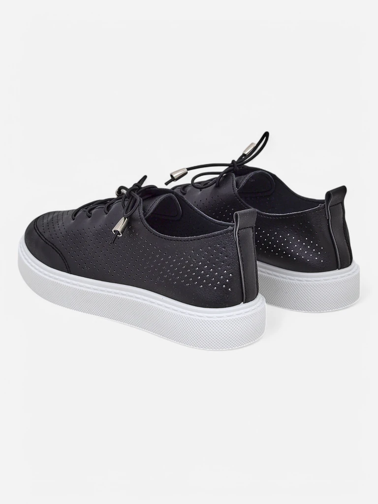 Royalfashion Дамски спортни обувки с перфорация, тип шнур Vaned