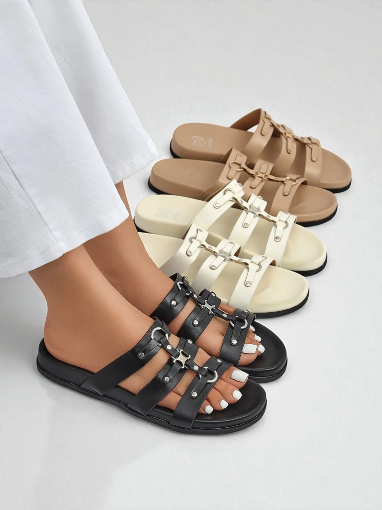 Royalfashion Дамски чехли в римски стил Roma