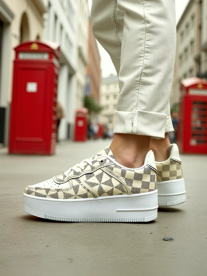 Royalfashion Дамски спортни обувки с принт Ozofio