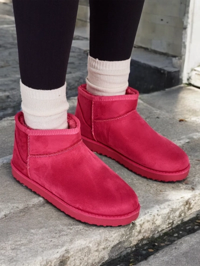 Роялфешън Къси дамски снежни ботуши а'ла Хозис