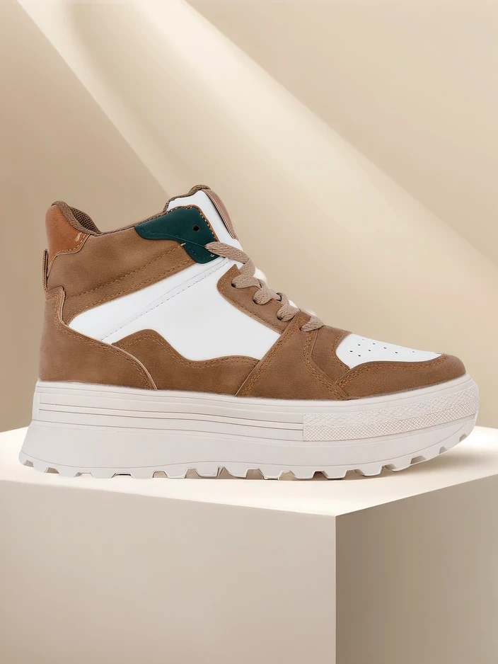 Royalfashion Високи дамски спортни обувки Geeky