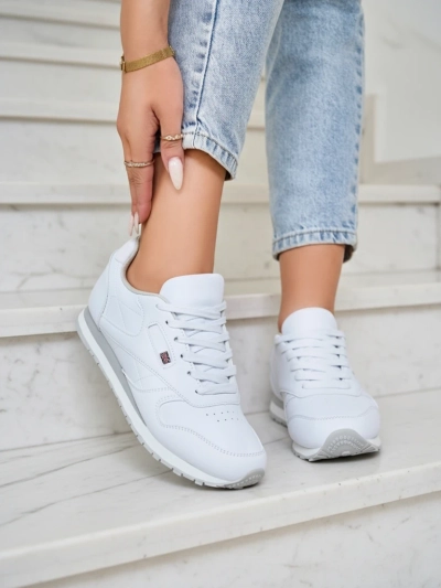 Маратонки Atelier Bianca - Класически бели дамски обувки