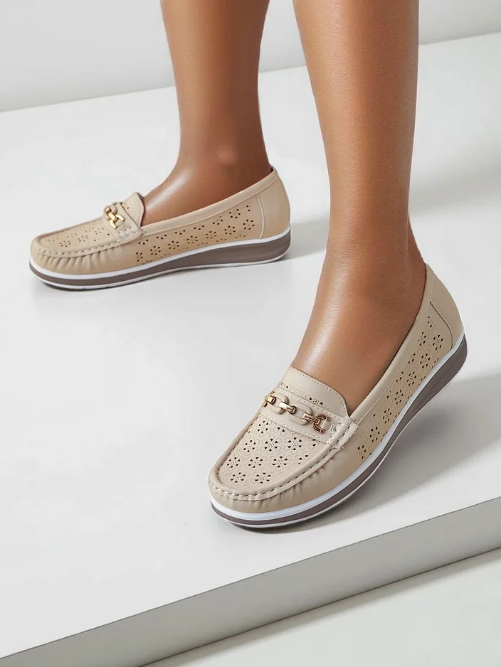 Royalfashion Женски перфориран мокасини Cerro