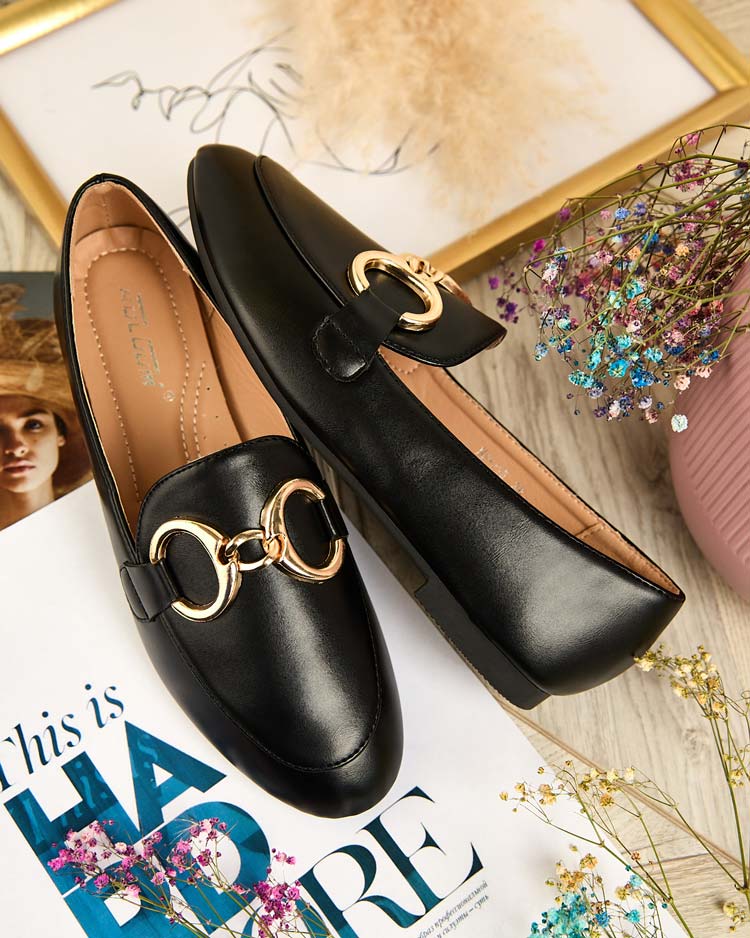 Royalfashion Мокасини с декорация на носа Abermes