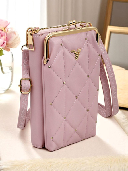 Royalfashion Многофункционален портфейл-чантичка с презрамка Quilted Charm