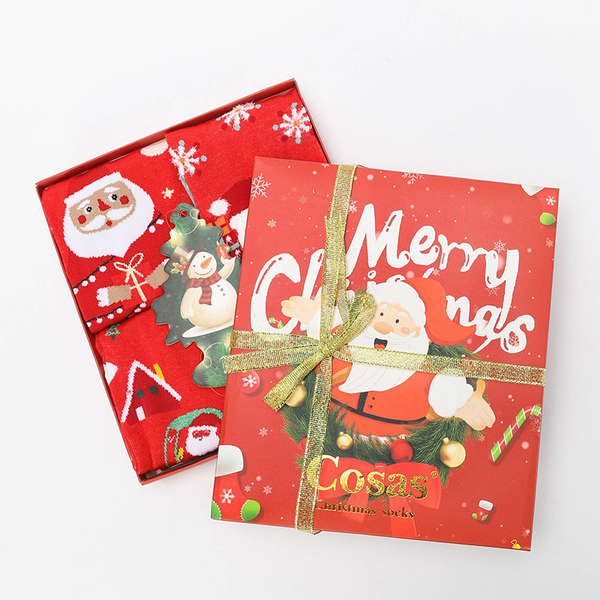Świąteczne skarpetki w pudełku 4/pak - Bielizna