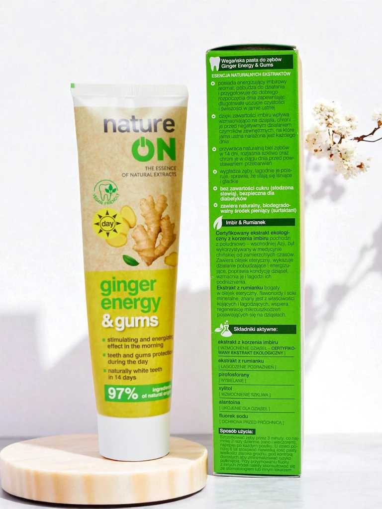 Джинджифилова паста за зъби – подхранва зъбите и защитава венците