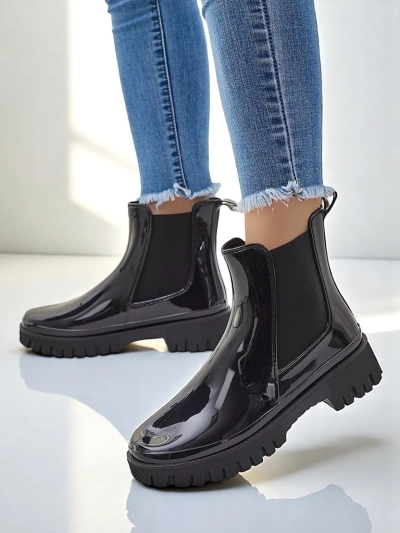 Royalfashion Лакирани дамски гуменки EriEri