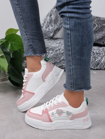 Royalfashion Женски маратонки с блясък Samoles