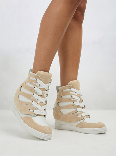 Royalfashion Дамски спортни ботуши на ток Pamstinsa