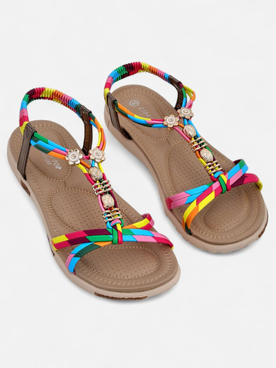 Royalfashion дамски сандали с декорации Veve