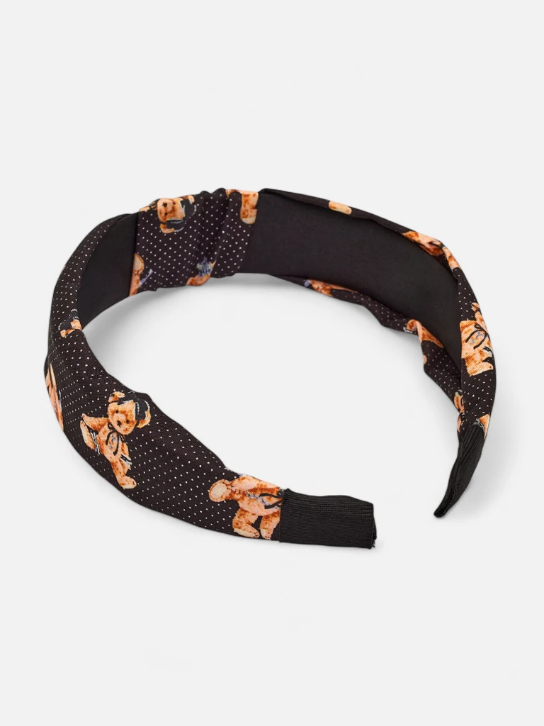 Royalfashion Лента за коса с плитка на точки и мечета