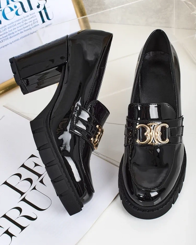 Royalfashion Елегантни дамски мокасини на ток Jozii