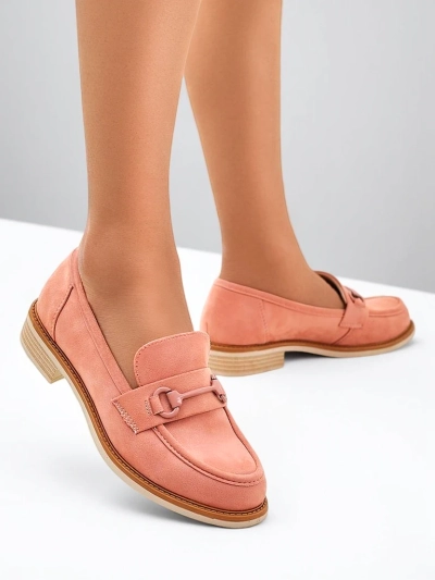 Royalfashion дамски мокасини от еко велур Etolie