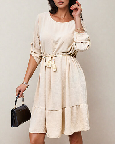 Royalfashion Дамска рокля с дължина до коляното