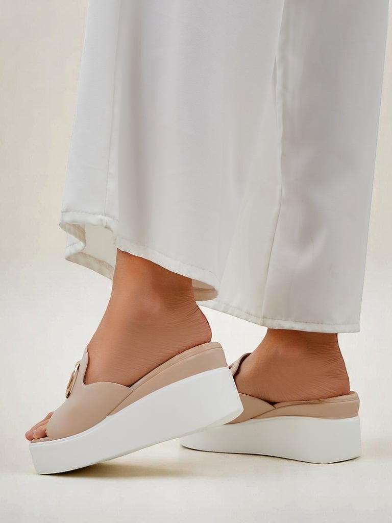 Royalfashion дамски сандали на клин Daffin